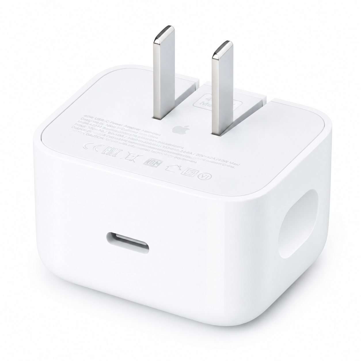 Apple 40W Dynamic Power Adapter (60W Max) USB-C Fast Charger for iPhone 17 Series