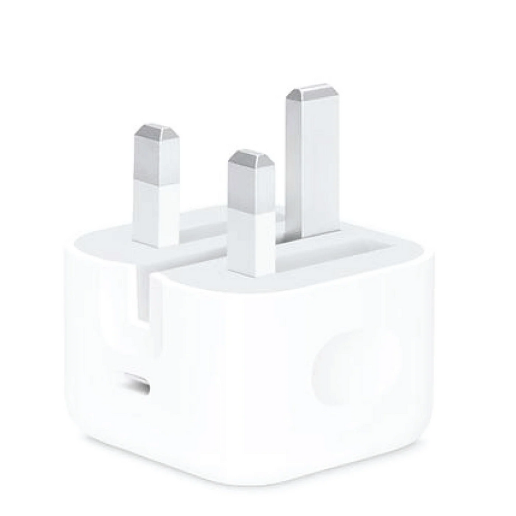 Apple 20W USB-C Power Adapter – Fast Charging UK Plug | iPhone Charger Head