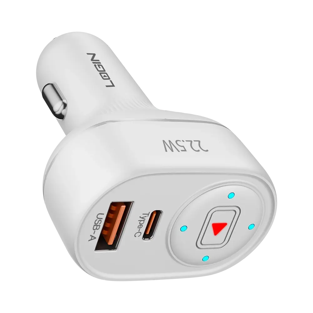 Login L-600 22.5W Dual Port Car Charger