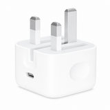 Apple 20W USB-C Power Adapter, Original, UK 3-Pin Plug, for iPhone 17 and 18 Series