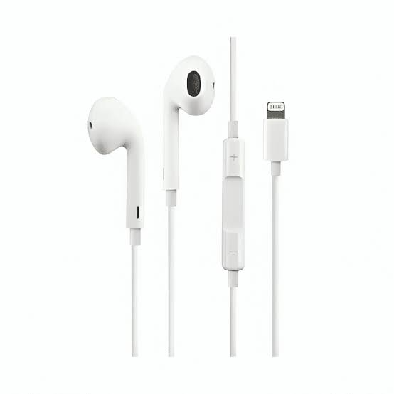 Apple EarPods with Lightning Connector - Wired Earphones for iPhone