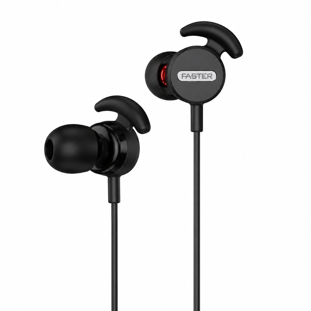 Faster F-9T Type-C Wired Earphones with Mic — Real Sound