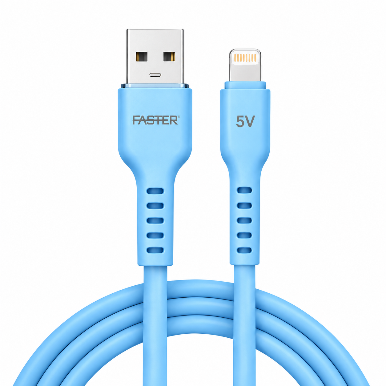 Faster FC-10 Sensory Silicone Color Cable Lightning