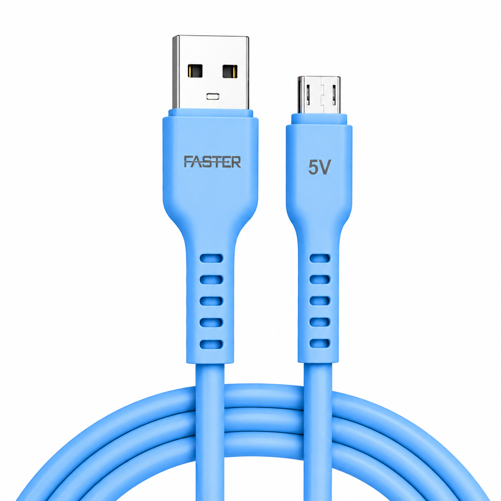 Faster FC-10 Sensory Silicone Color Cable Micro