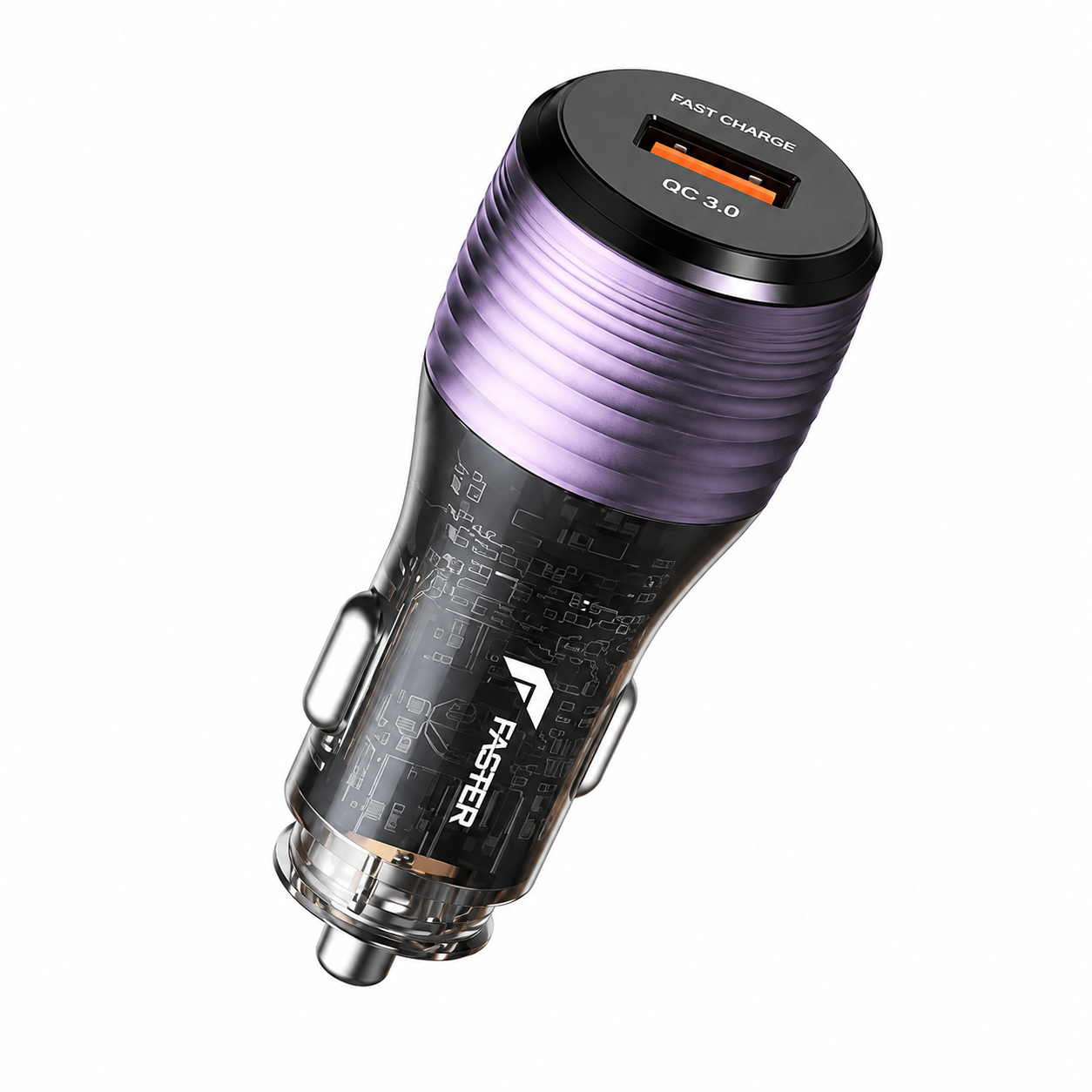 Faster FCC-200 Power Torque 22.5W QC Fast Car Charger