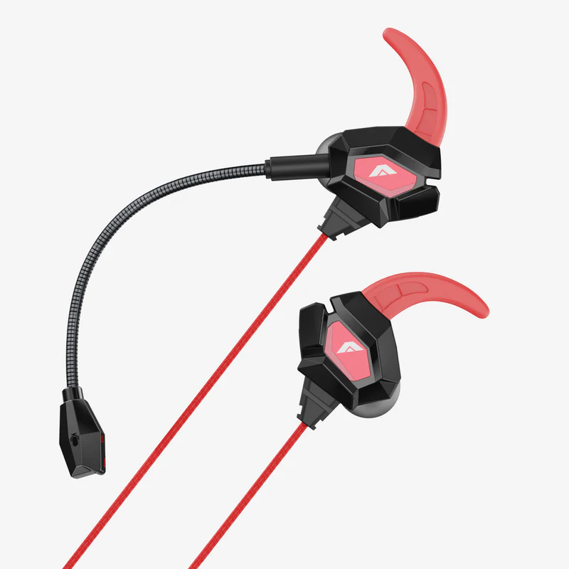 Faster GH-1A Gaming In-Ear Headset with Detachable Mic