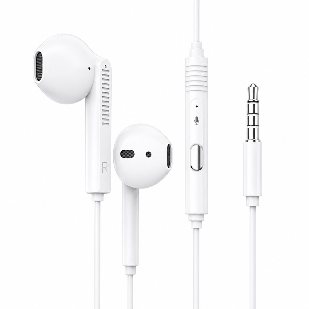 Faster JOY J20 Real Sound wired earphones with mic