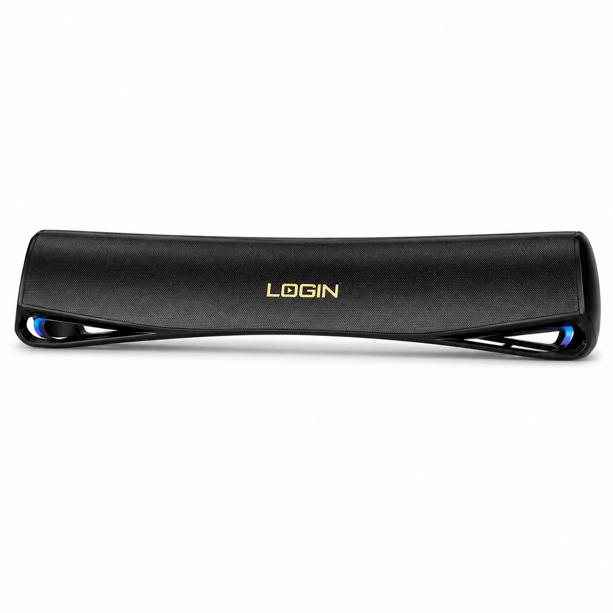 Login L-271 portable Bluetooth soundbar speaker, space grey metal body