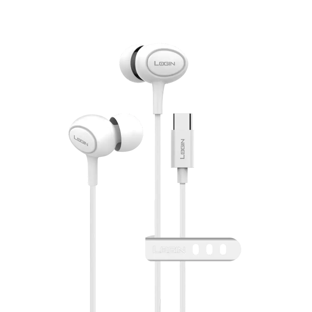 Login L-310 Music Type-C Wired Earphones