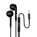 Login Cleon L-301 wired earphones with mic, 3.5mm, white