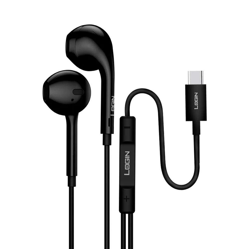 Login Cleon L-301 Type-C Wired Earphones