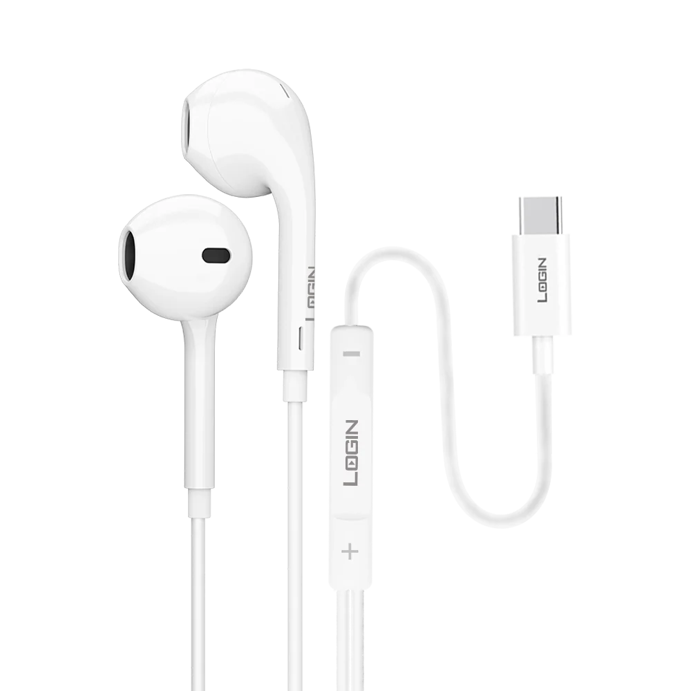 Login Cleon L-301 Type-C Wired Earphones