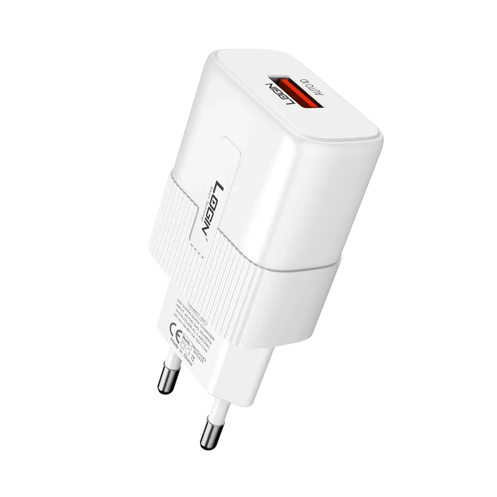 Login L-400 Quick Power USB-C Wall Charger 2.4A