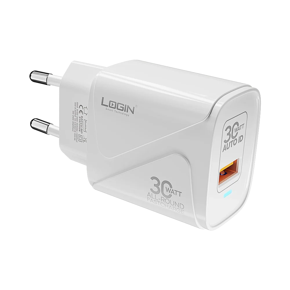 Login L-403 Al-Round 30W Fast Charger