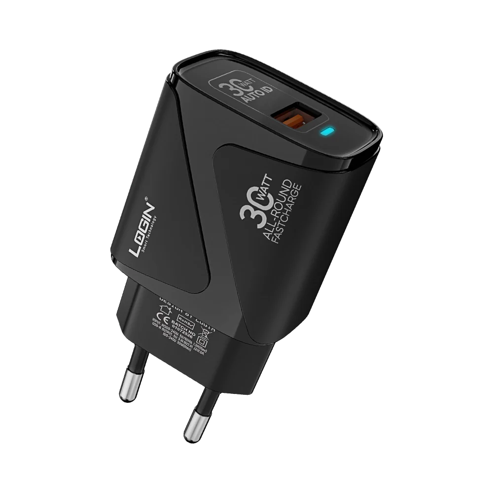 Login L-403 Al-Round 30W Fast Charger