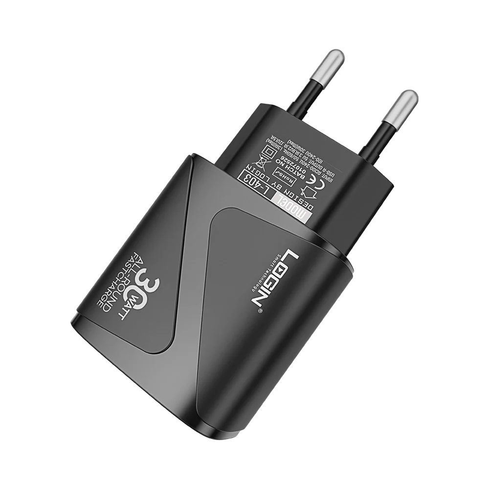 Login L-403 Al-Round 30W Fast Charger