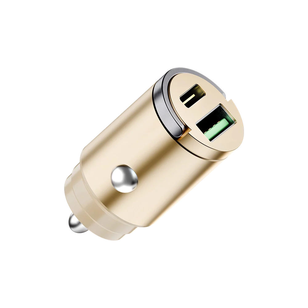 Login L-602 Mini Metal Car Charger