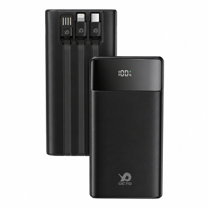 OCTO Pulse OC-PB007 20000mAh 22.5W PD Power Bank with Retractable Cables