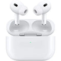 AirPods Pro 2 style wireless earbuds with charging case, white