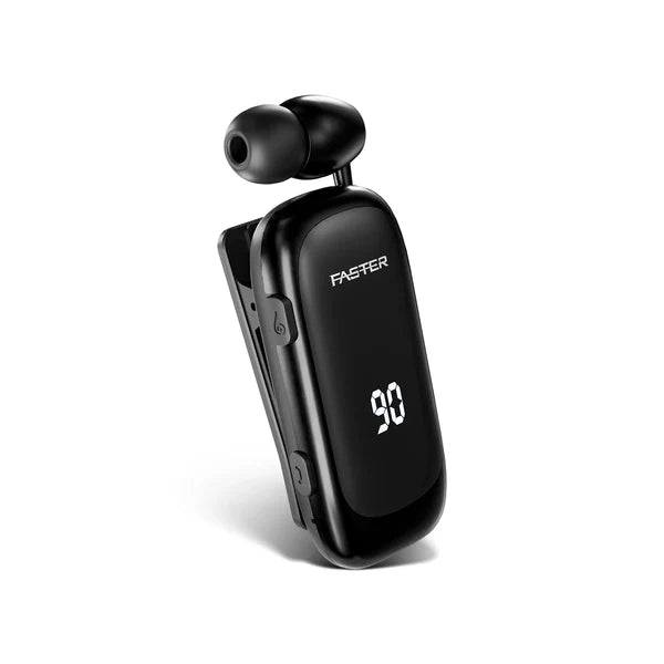 Faster R12 Retractable Mono Bluetooth Earphone