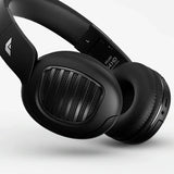 Faster S4 HD Over Ear Wireless Headphones with Aux, Matte Black