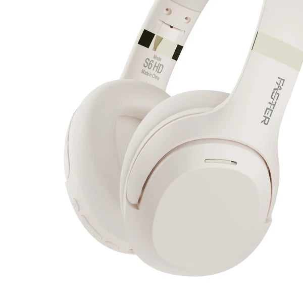 Faster S6 HD Over Ear Wireless Headphones
