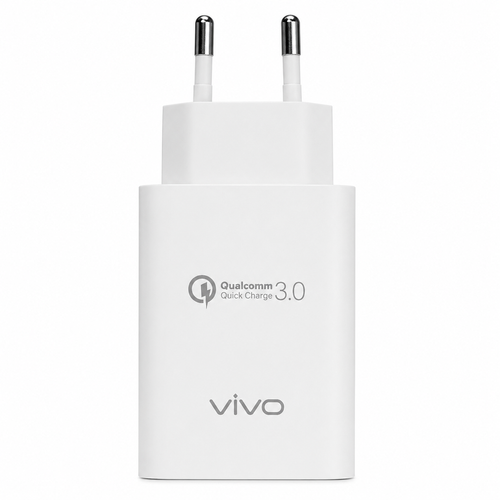 Vivo style 44W FlashCharge USB-A charger, white