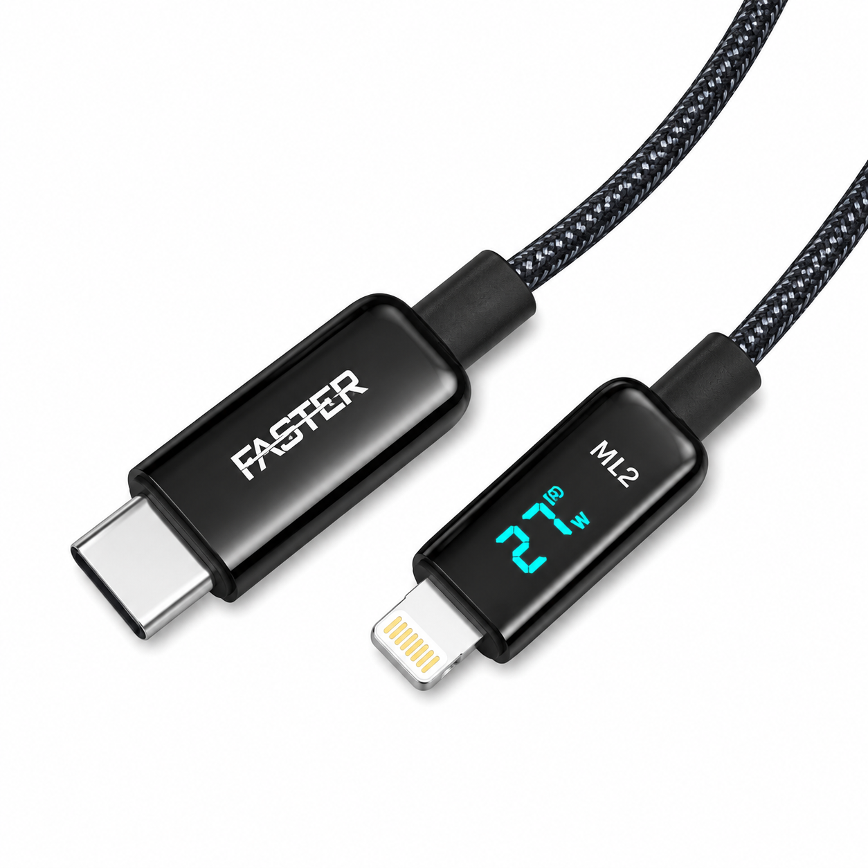 Faster VL-50 SuperV 27W Type-C to Lightning Cable